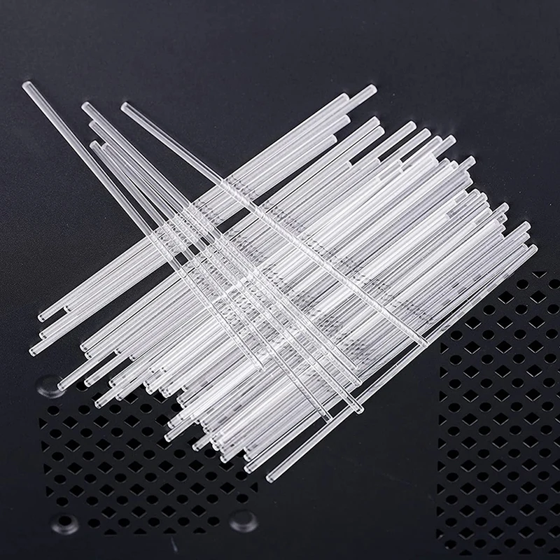 50 Pcs Transparent Acrylic Sticks Reusable Cake Pops Stick For Making Lollipops Cake Pops Candy Dessert Chocolate cake baking tools cake making tools lollipop sticks