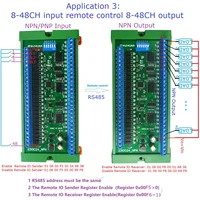 8 16 24 32 48CH Multifunction RS485 Remote IO Module PLC DI-DO expansion Board DIN Rail Box Standard MODBUS RTU Protocol - Image 3