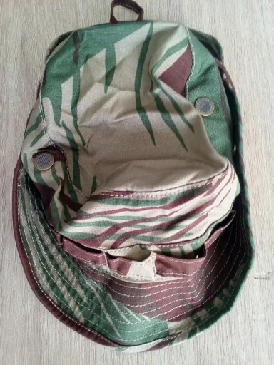 Snow camo German Spot Rhodesia Camouflage Hat Big Five Leaf Men's Summer Sunscreen Big Head Fisherman Bennie Cap camouflage hat tactical boonie hat tactical hat german officer hat