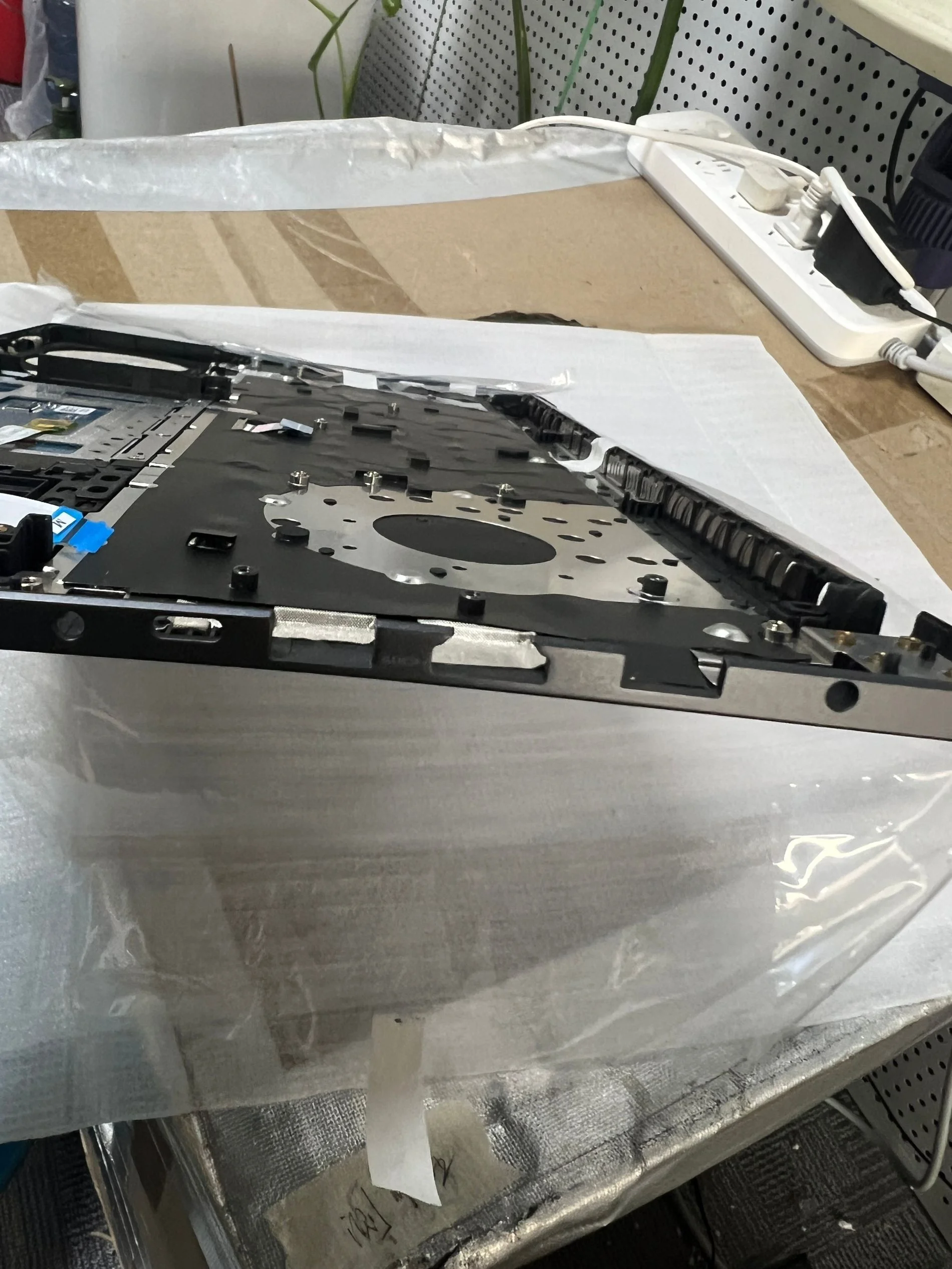삼성 NP760XBE NT760XBE NT760XBV 노트북 손목 받침대 용 새 쉘 터치 패드가있는 한국어 및 미국 키보드 포함 백라이트 포함