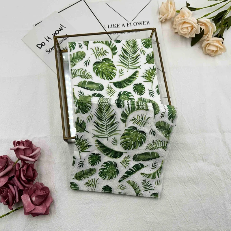 Paper Napkins 20pcs/Pac 2-Ply 33*33cm Printed for Restaurant Party