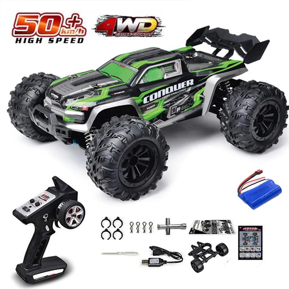 WLtoys1:16スケール4WD RCカー 16102 50KM-H ボックス 1:16 75KM/H or 50KM/H 4WD RC Car with LED Remote Control