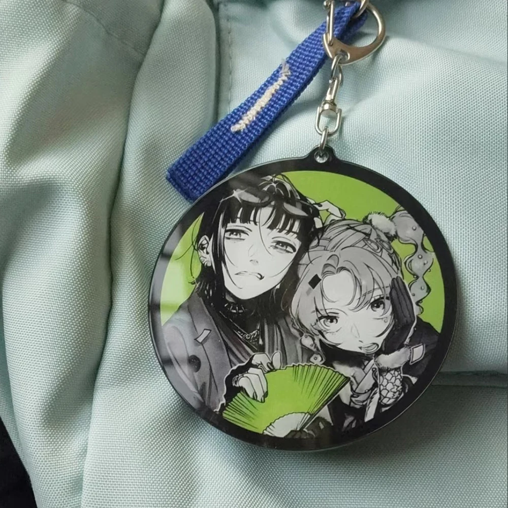 Anime Keychain Cos Prop Matching Acrylic Backpack Key Pendant