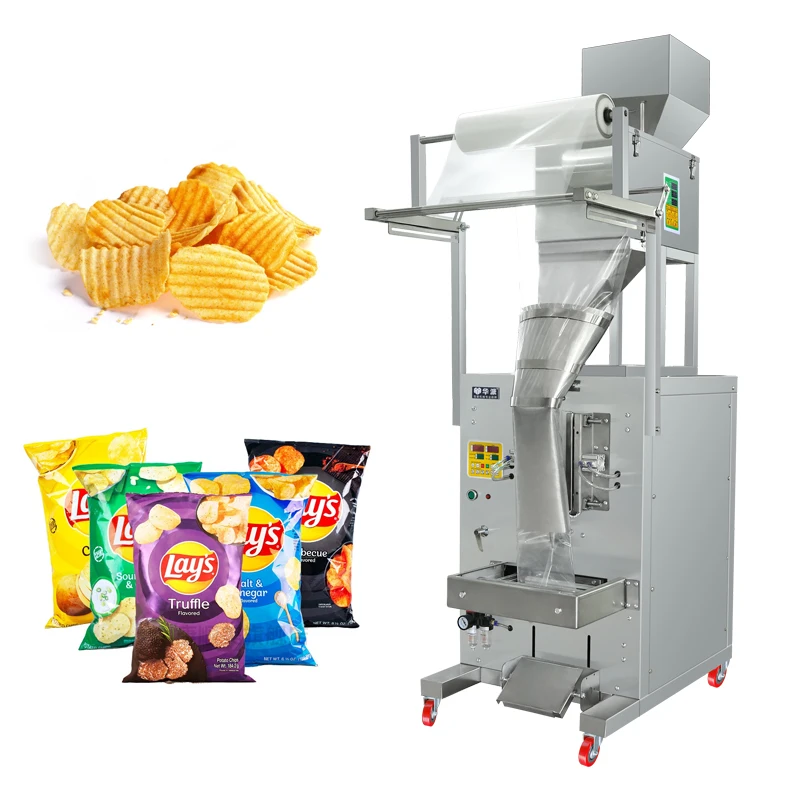 

1000g Multifunction Packaging Machine Sealing Machine Groundnut Peanut Nuts Biscuit Popcorn Potato Chips Packing Machine