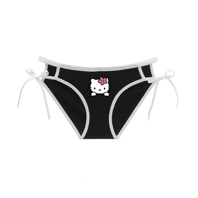 Sanrio Anime Hello Kitty Underpant Lace-up Panties: A Seductive Clothing Choice