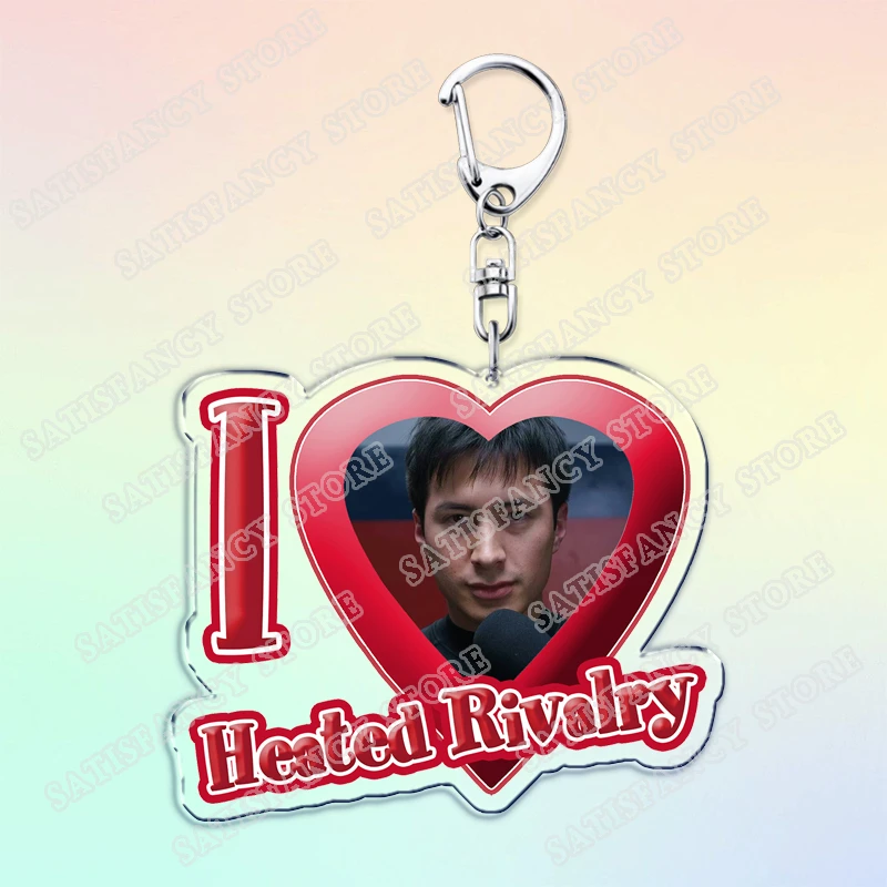 Heated Rivalry Heart Keychain - TV Show Inspired Jewelry Gift