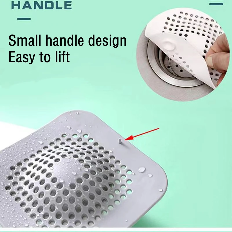 Kitchen Sink Filter Strainer Shower Drain Hair Catchers Hair Stoppers Sink Mesh Bathtub Trough Filter Bathroom Accessories Sink Filter