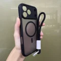 With strap