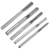 Chucking Reamer 2.5mm-13mm H7 Machine Reamer Straight Flute M35 High Speed Steel Reamer Bit for Steel Aluminum Plastic Wood 1