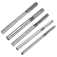 Chucking Reamer 2.5mm-13mm H7 Machine Reamer Straight Flute M35 High Speed Steel Reamer Bit for Steel Aluminum Plastic Wood 1
