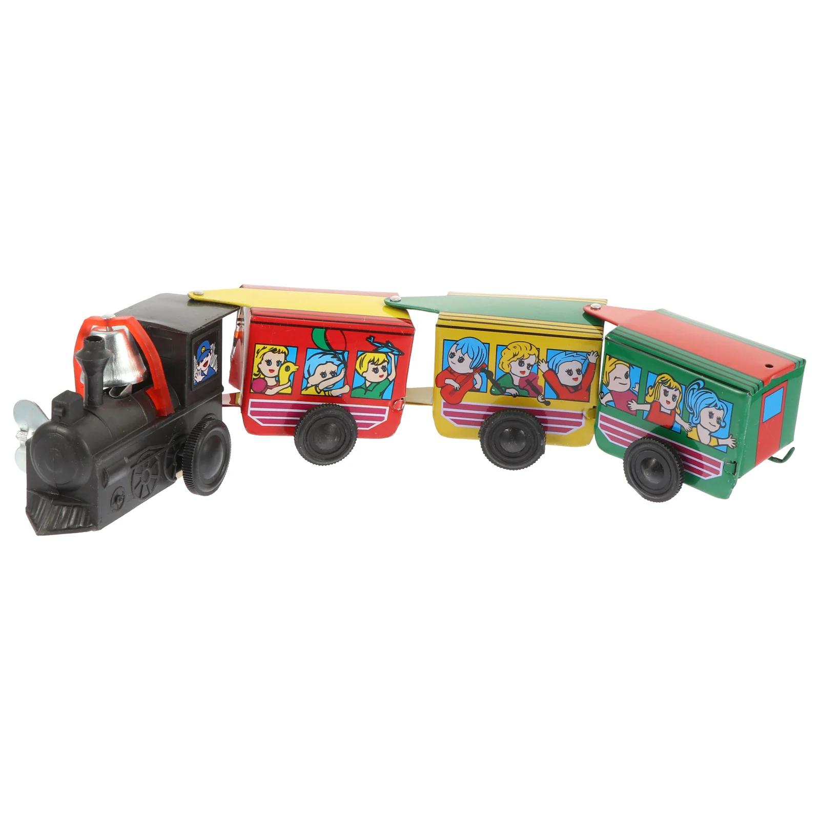 

Boys Toys Retro Tin Kids Train Plaything Clockwork Desktop Decor Decorate Home Vintage Wind-Up Toddler