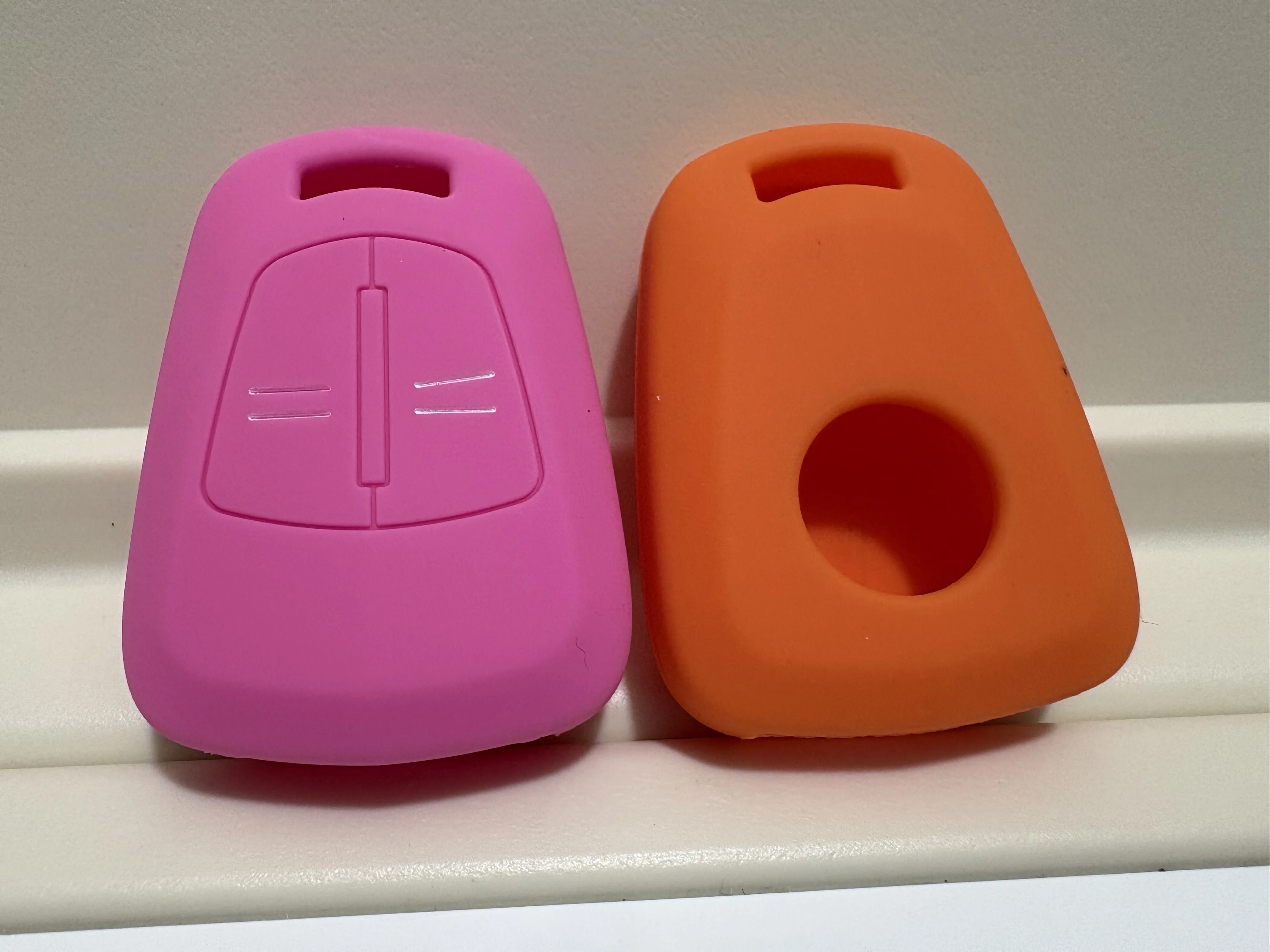 Premium Silicone Car Key Cover - 2 Button Remote Key Shell in Stylish Design