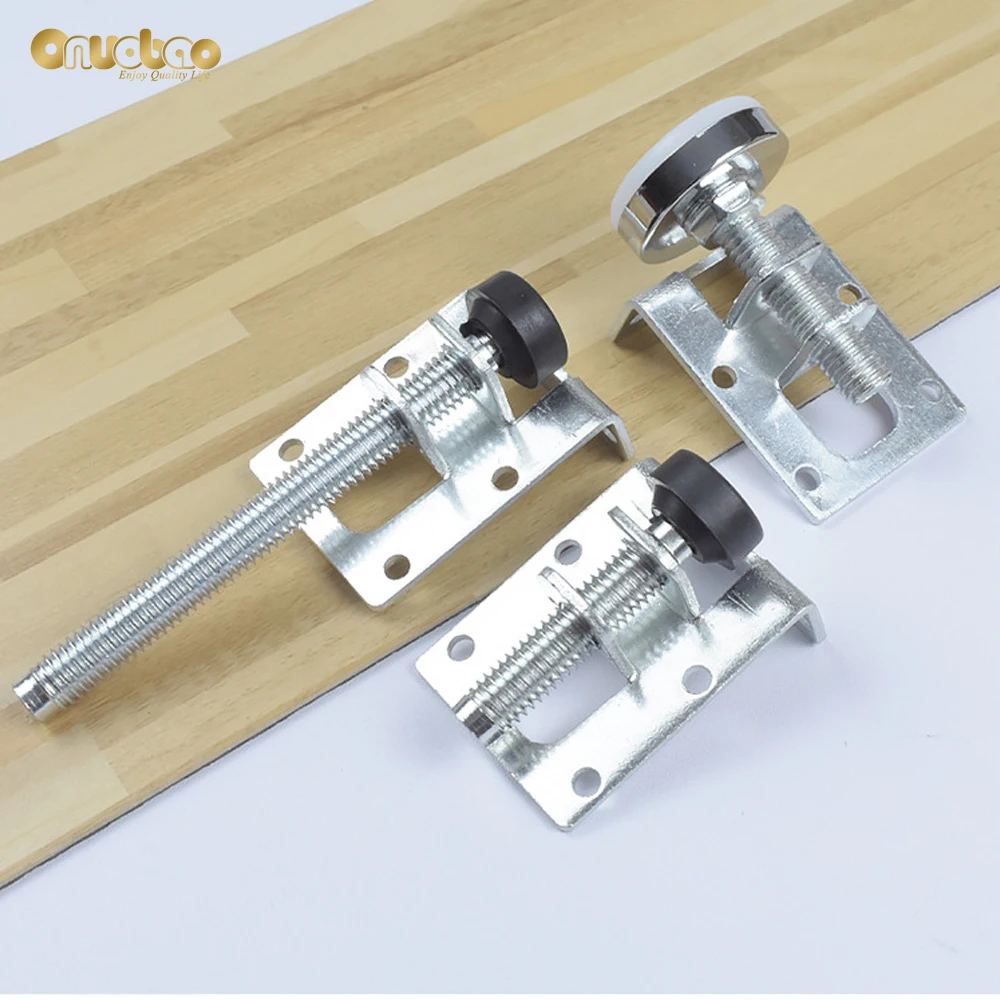 1PCS 4PCS Wardrobe Adjustable Feet Adjustable Screws Floor Uneven Furniture Cabinet Side Mounted Foot Pads To Increase Support