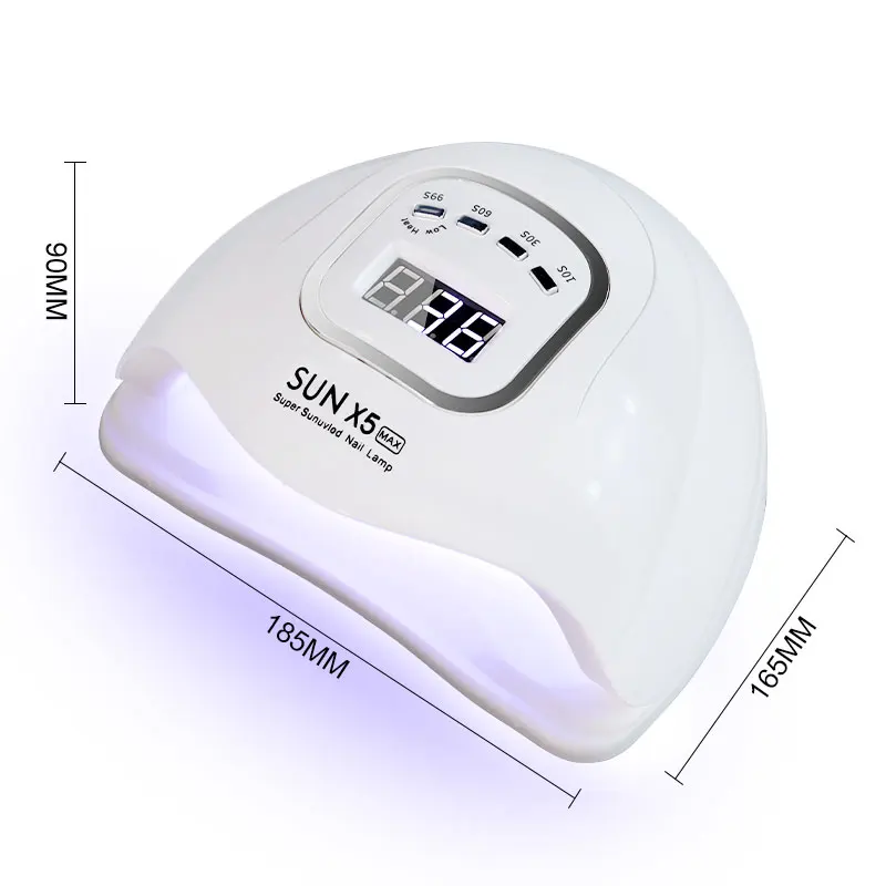 SUN X5 MAX Nail Drying Light With Intelligent Sensor LED Nail Dryer For Remover Gel Polish Equipment Tool nail lamp