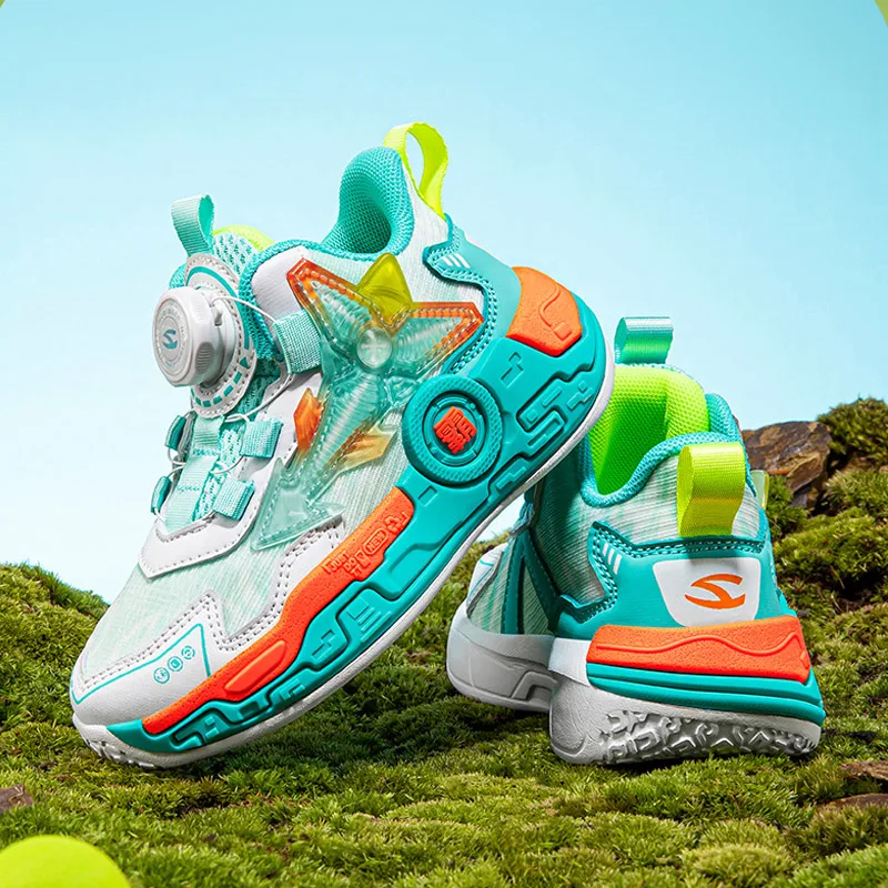 

New Arrival Kids Basketball Boots for Big Boys Fashion Children Sneakers From 5 To 9Y GS8229