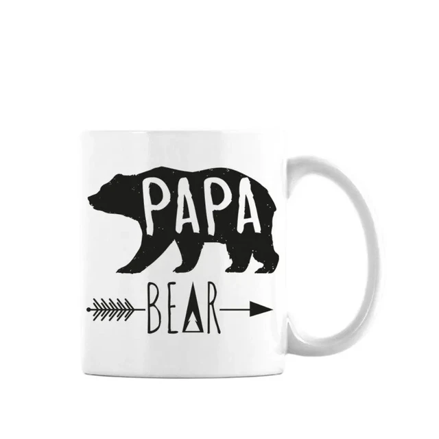 Papa Bear Mug Personalized Papa Bear Coffee Mug Papa Bear Gift for