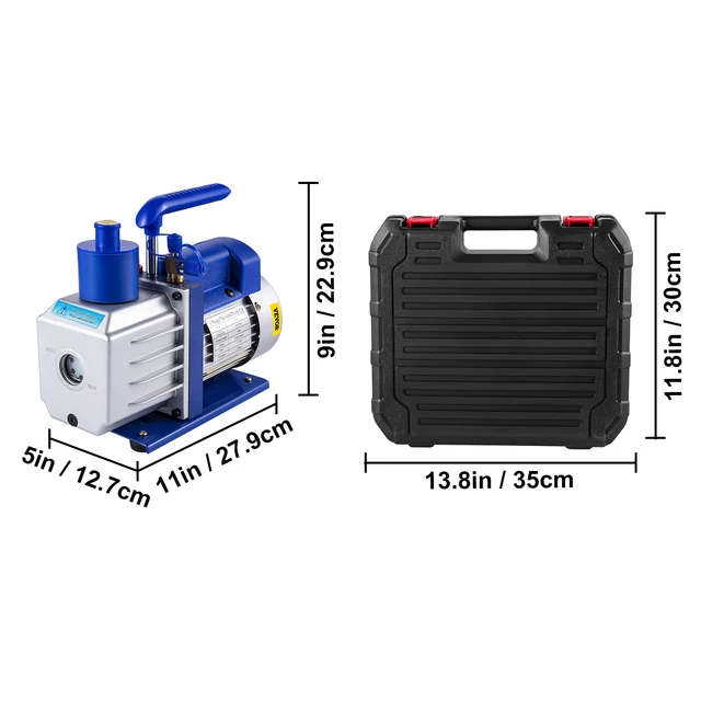 4.8CFM 1-3HP