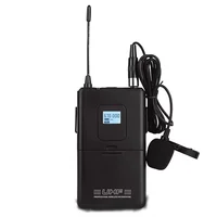 GLXD4 Professional Wireless Microphone Dual Channel Lavalier Headset mic for Church Speech Teaching Stage Performance 640~690Mhz 5