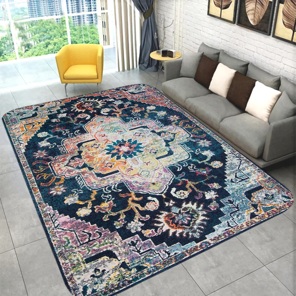 Carpets Boho Style Things to the Room Rug Mat Bathroom Foot Mat for Hallway on the Floor Cute Carpet for Home Entrance Bath Mats 3