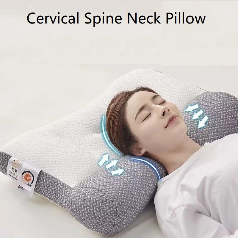 Cervical Spine Neck Pillow Orthopedic Sleeping Pillows Slow Rebound