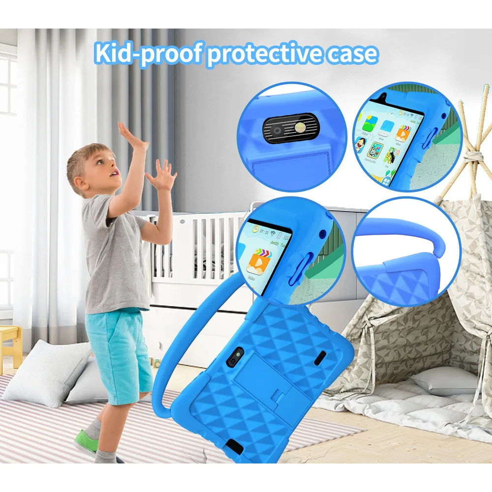 Tablette d'apprentissage intelligente pour enfants de 7 pouces WIFI Bluetooth_voghion.com