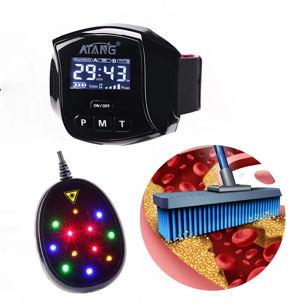 Laser Therapy Watch Health Care Relieve Diabetes Prevent Stroke Prevent Cardiovascular Disease Multi Therapy Gifts For Parents