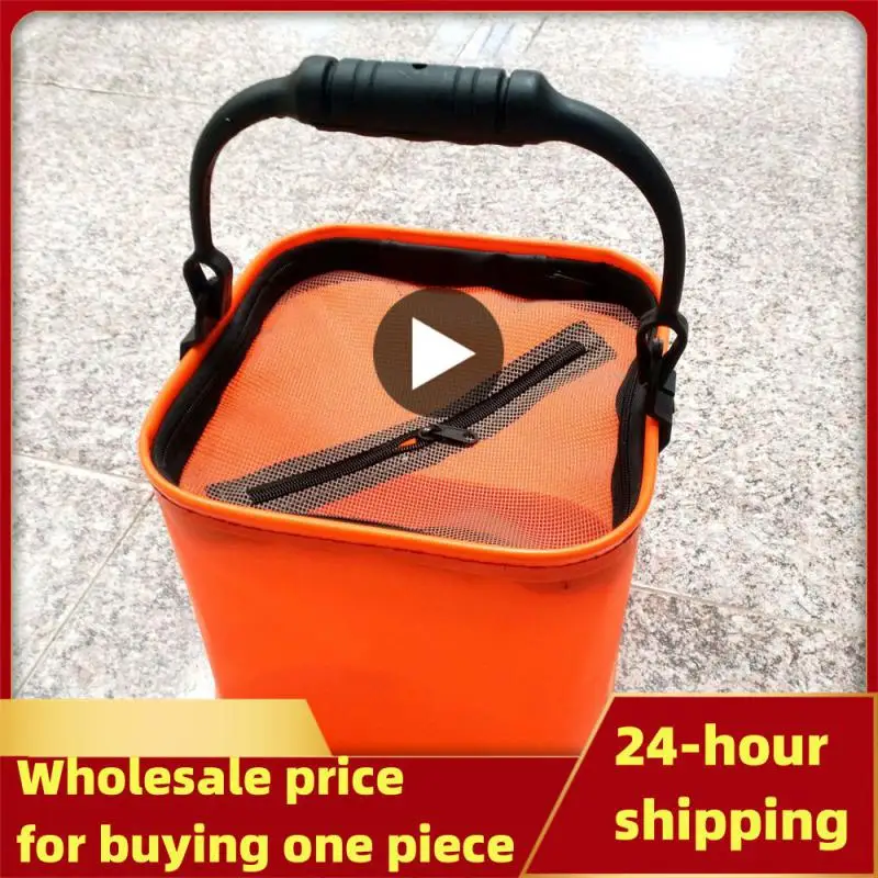 

Рыболовное ведро, складной портативный складной контейнер для живой приманки, многофункциональная сумка для рыбы, рыболовные снасти, Аксессуары для рыбалки