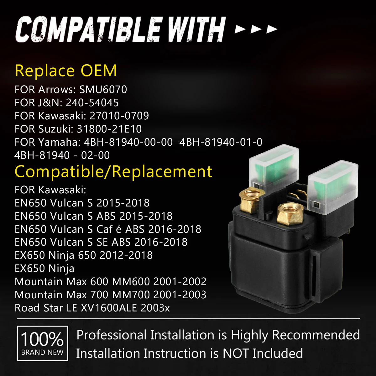 Compatible With ZZR600 2005 2006 2007 2008 ATV 27010-1327