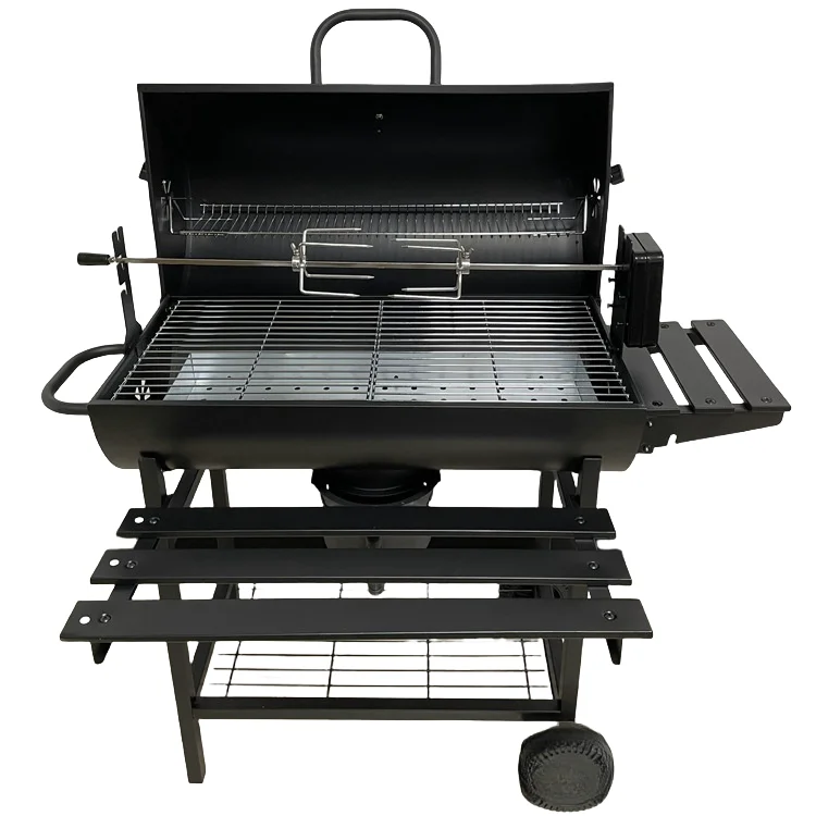 Household Barbecue Chicken Grill Machine Courtyard Villa Charcoal Grill Outdoor for More Than 5 People