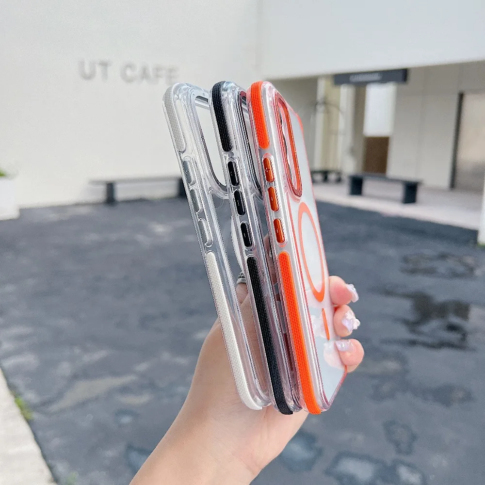 MagSafe Magnetic Wireless Charging Clear Case