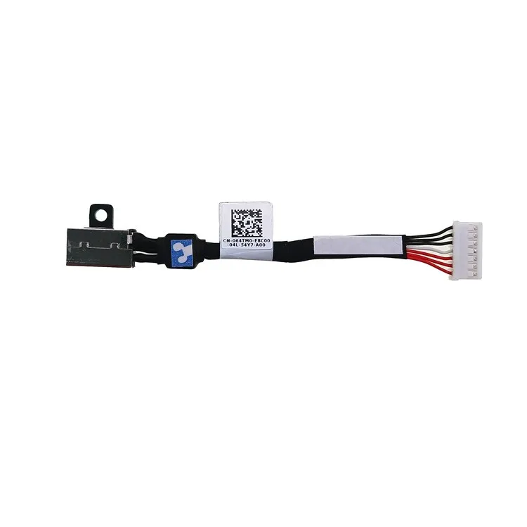 For Precision 5510 5520 5530 5540 Laptop DC power Socket Connector Cable Power jack 064TM0