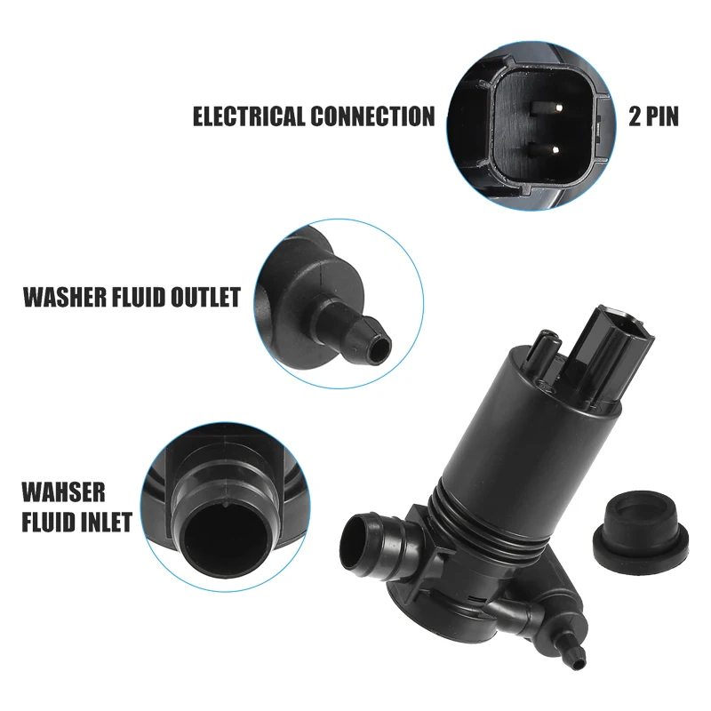 Windshileld Wiper Washer Pump For Range Rover Sport Discovery 4 and Discovery Sport L320 L319 L550 2.0T 4.0L 5.0L 3.0 LR013951