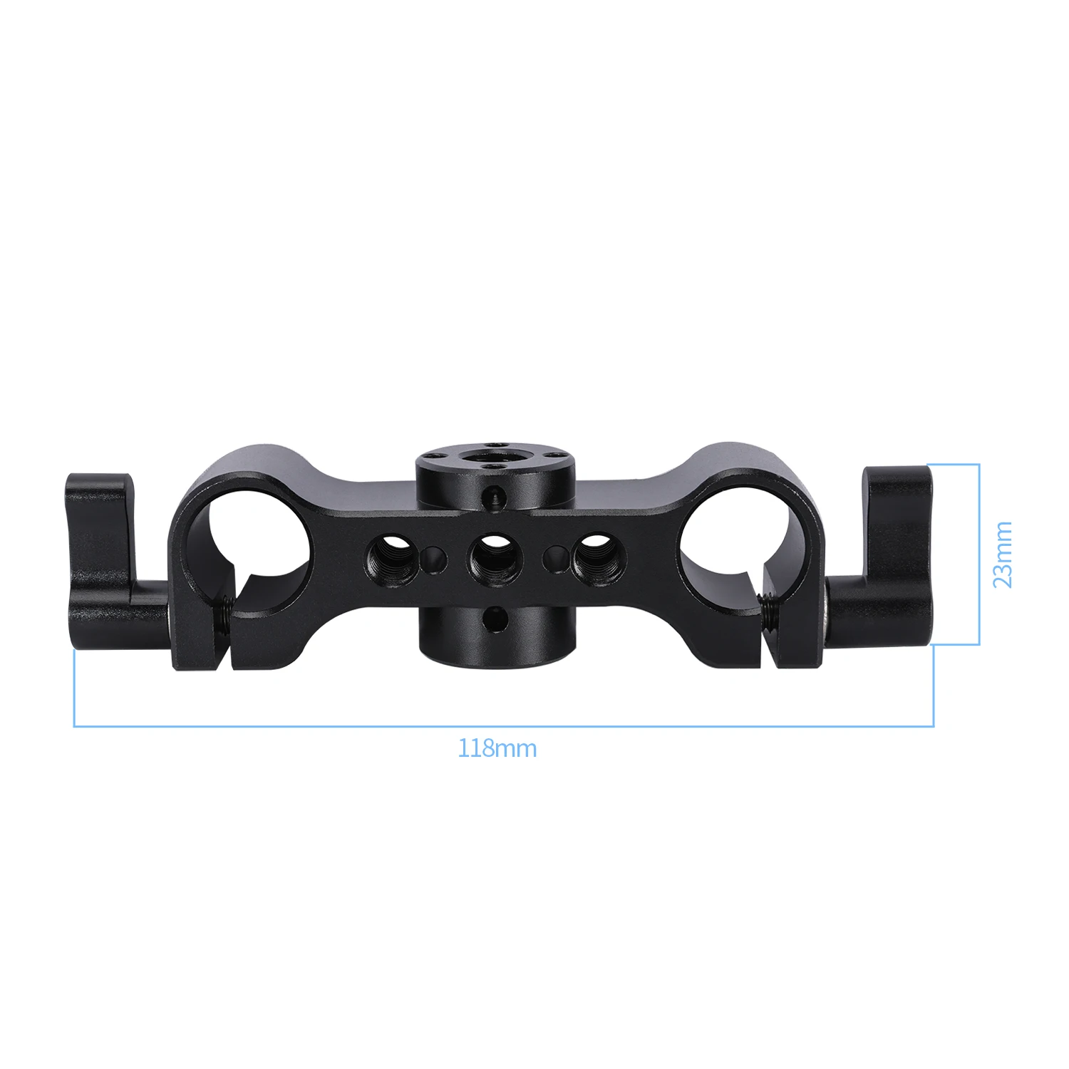 NICEYRIG Baseplate Con Rosette ARRI E Morsetto Asta 15 Mm Per Cinema Camera - Mod.401