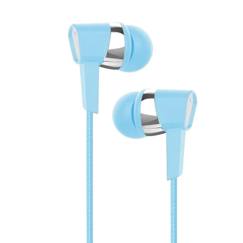 Wired Headphones Heavy Bass In Ear Headphone with Mic Stereo Mobile Earphone Earbuds Wire Game Headset Phone Earphones