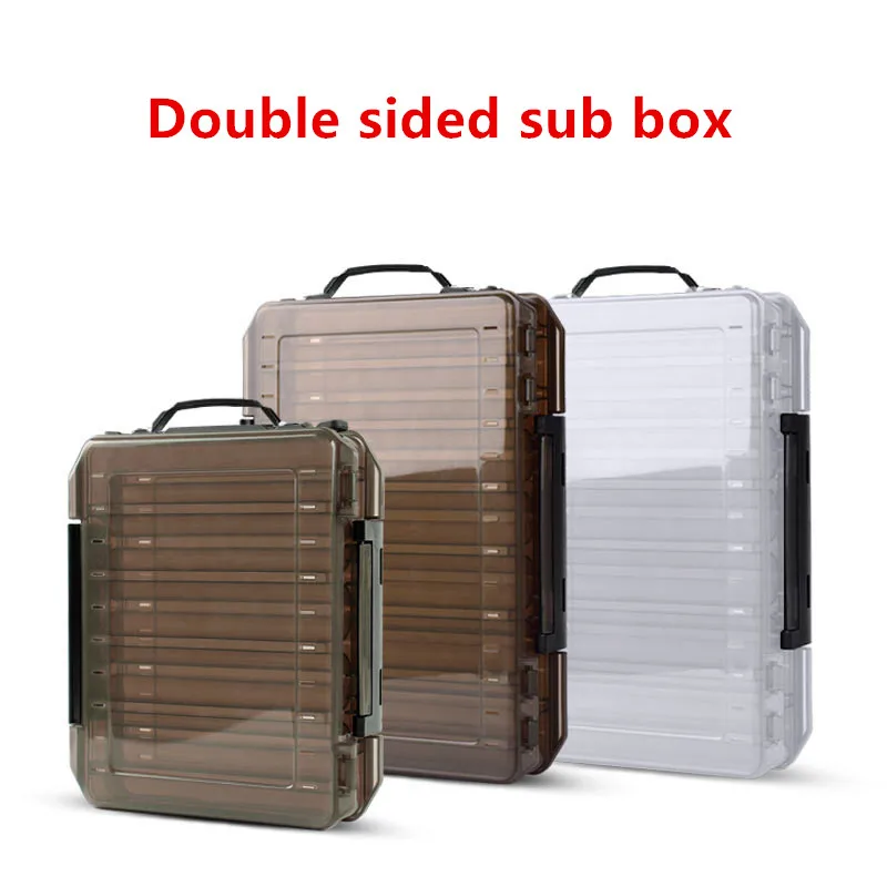 Double Sided Road Sub Box Fishing Gear Portable Accessory Storage Box