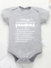 5 Things You Should Know About My Grandma Print Baby Trendy Newborn Bodysuit Infant One-pieces Boy Girl Rompers Jumpsuit Toddler 4