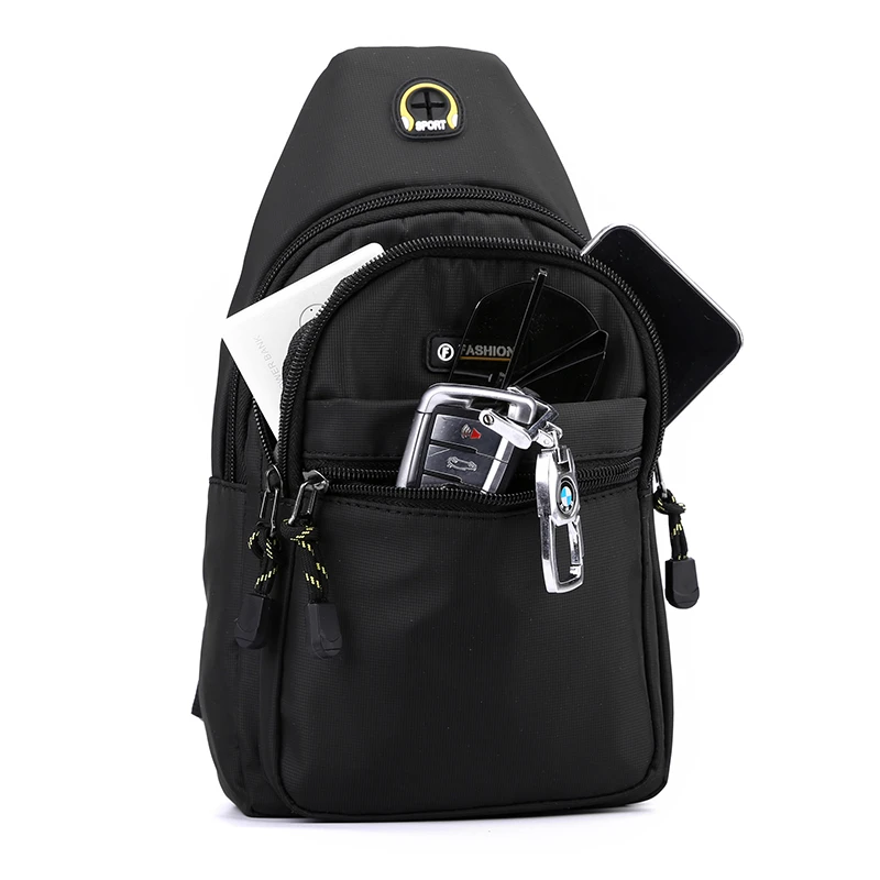 Chest Bag For Men And Women Can Be Worn With One Shoulder And Two Shoulder Crossbody Multifunctional Backpack. Fashion Chest Bag