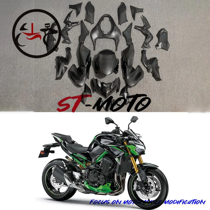 

For Kawasaki Z900 2020, 2021, 2022, 2023 Complete set of carbon fiber paint modified assembly parts for motorcycle parts