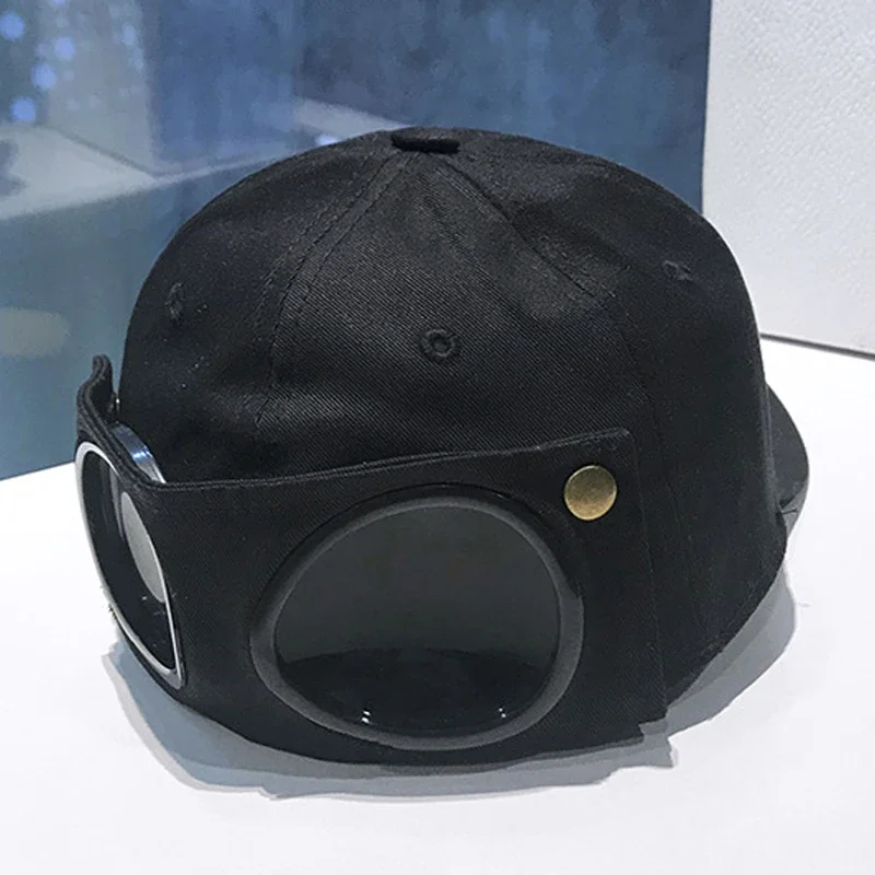 NewAviatorHatSummerPersonalityGlassesBaseballCapsFemaleUnisex