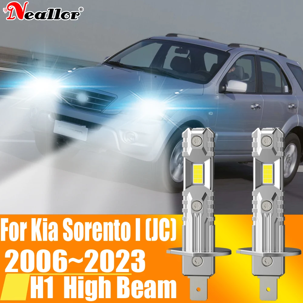 

2 шт., Автомобильные светодиодные лампы H1 12 В 55 Вт для Kia Sorento 2006 ~ 2023