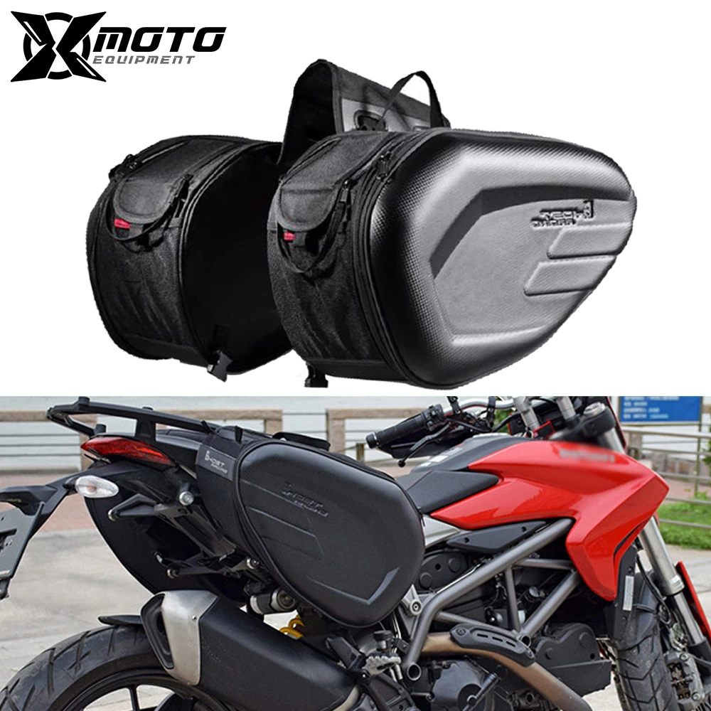 Waterproof Motorcycle Luggage Bags Universal Fit Moto Bag Saddle Bags