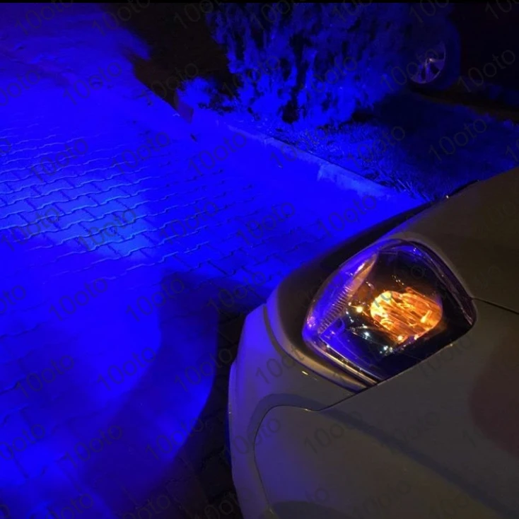 9006(HB4) 10oto Led Xenon Super Dark Blue Color 9000LM 30000K Lightning Effective-Bright Car Headlight - High Quality | Автомобили и