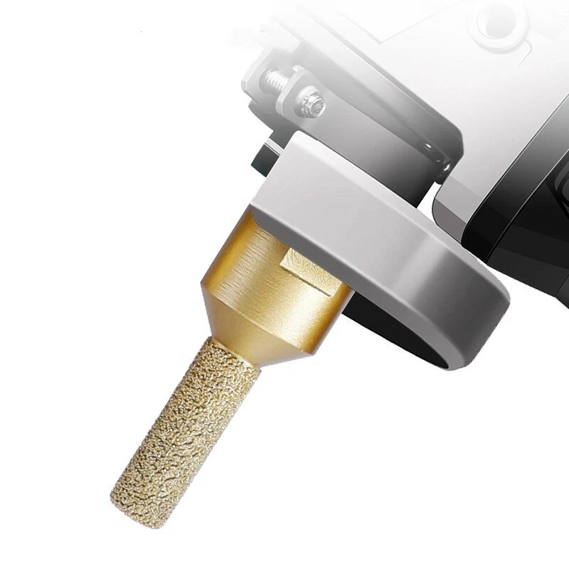 8/10/12mm Brazed Diamond Router Bits 46 Emery Quartz Stone Marble Seam