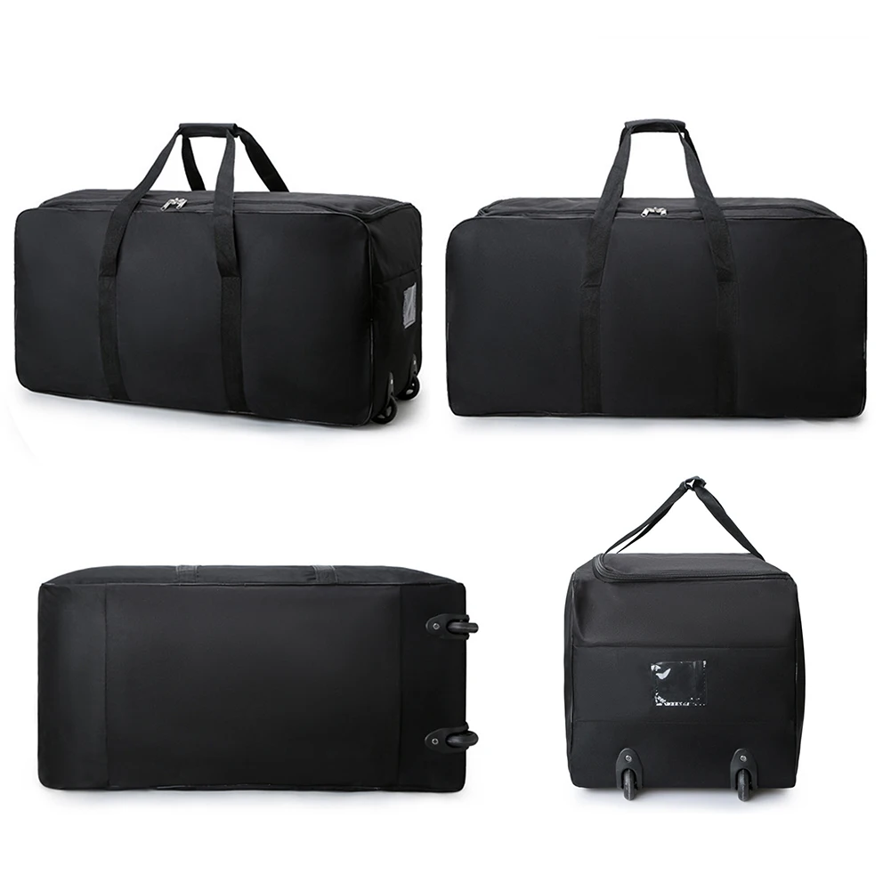 Travel Luggage Bag Foldable Wheel Bag Large Capacity Luggages Storage Bag Waterproof Carry On Travel Bag for Outdoor Travel 5
