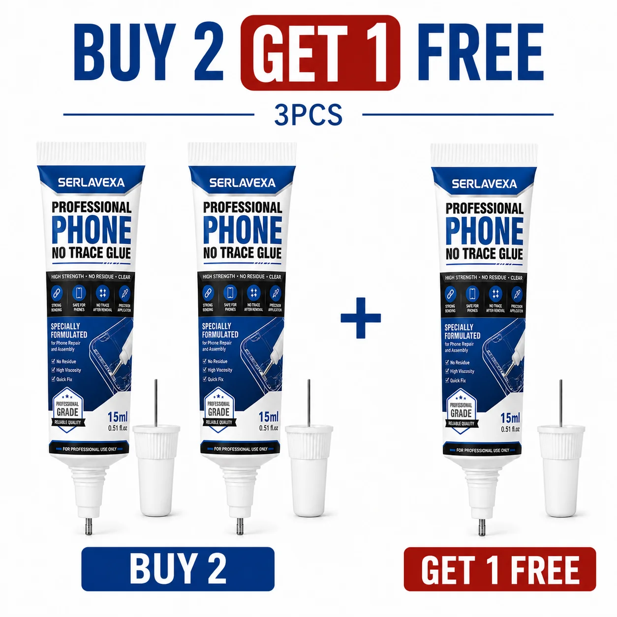 3 Traceless adhesive
