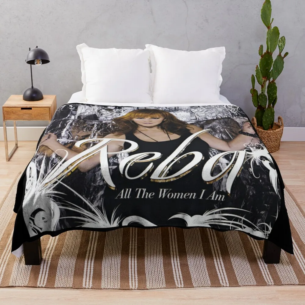 

All the women i am Throw Blanket Vintage Blanket Plaid on the sofa Blankets For Baby Sofas