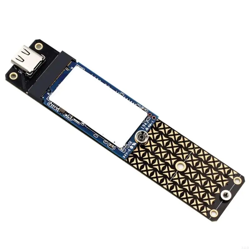 N3UD M.2 B Key SSDs To USB 3.2 Adapter Card Type C 10G Expansion Card Adapter Converters for 2230/2242/2260/2JMS580 Risers Ca