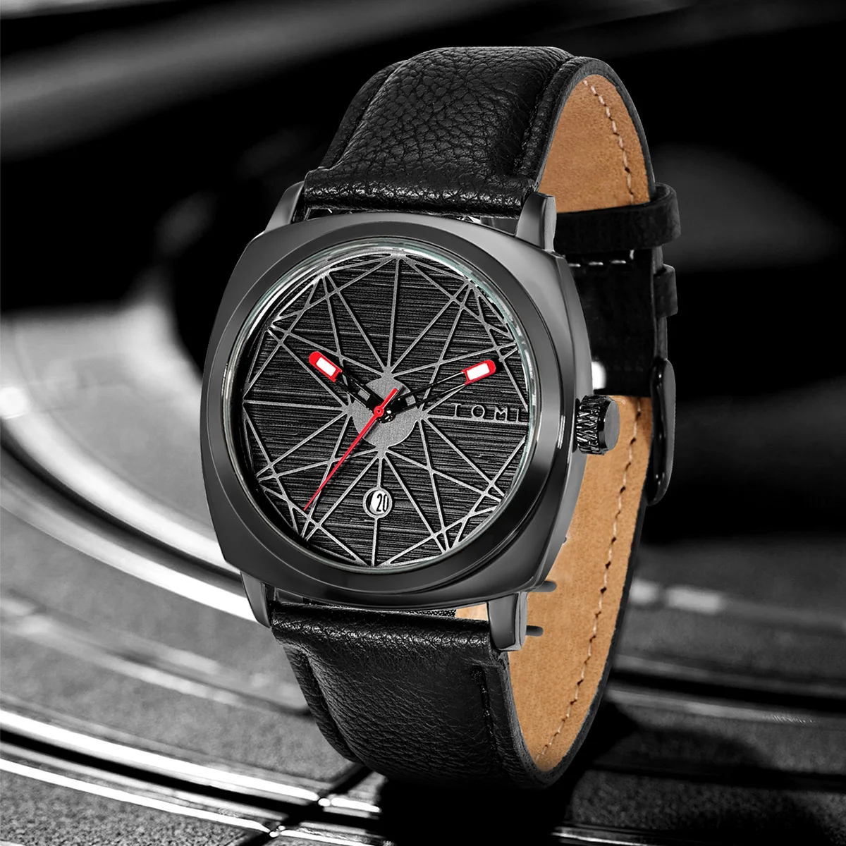 TOMI Fashion Men's Watch Luxury, Simple, Versatile Men's Quartz Watch Leisure Business Watch Men's Clock Gift 3