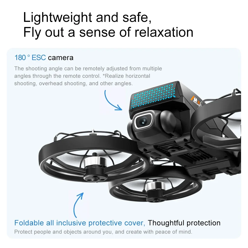 Aerial photography drone quadcopter 8K camera GPS FPV foldable follow me mode auto return 5G WiFi RC for adult