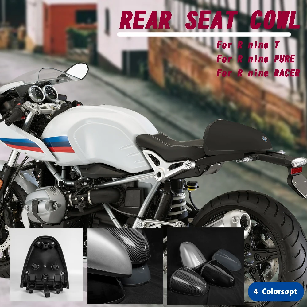 

RNINET Accessories Rear Pillion Seat Cowl Cover Cooling Protector Durable for 2014-2022 BMW R NINE T R9T 2014-2022